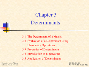 Elementary Linear Algebra: Section 3.1, p.128