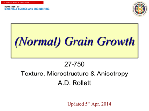 Grain Growth (normal) for 7 Apr 2014