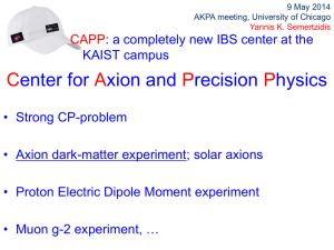 pptx - High Energy Physics at The University of Chicago
