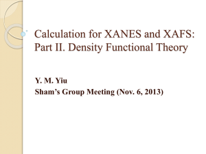Calculation for XANES and XAFS: Part II