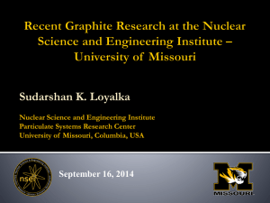 Recent Graphite Research at the Nuclear Science and Engineering