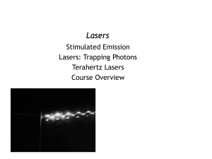 Lasers (PPT - 10.9MB)
