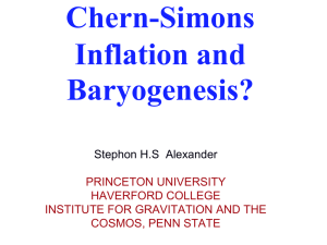Chern-Simons Inflation and Baryogenesis?