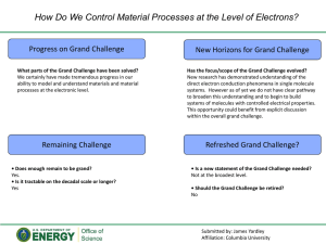 How Do We Control Material Processes at the Level of Electrons? (J
