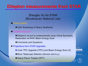 Dilepton measurements from STAR