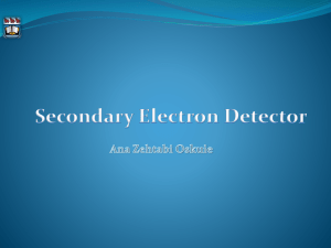 Secondary Electron Detectors