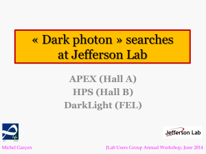 Dark Photon Searches at Jefferson Lab