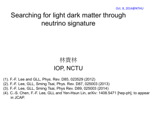 Searching for light dark matter through neutrino signature