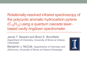 Rotationally-resolved infrared spectroscopy of the polycyclic