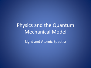 Physics and the Quantum Mechanical Model