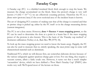 Faraday cup