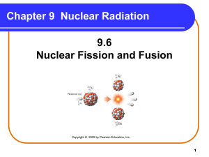 mass energy release of fusion vs fission