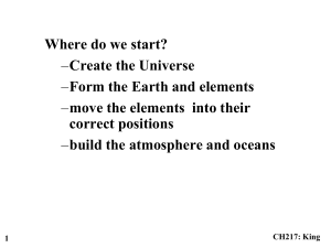 PowerPoint Presentation - Environmental Chemistry CH 217