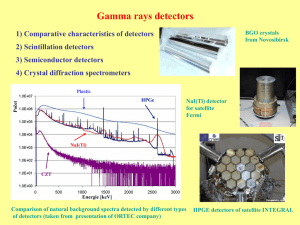 Gamma ray detectors