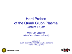 Hard Probes Lecture III: jets