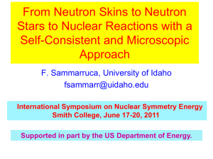 From Neutron Skins to Neutron Stars to Nuclear