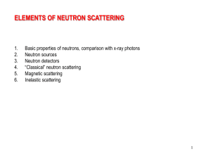Neutron detectors