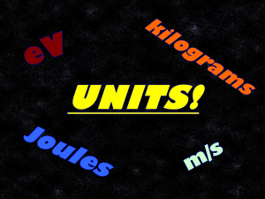 Units! - Education