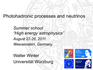 Weesenstein Lecture 1 - Universität Würzburg