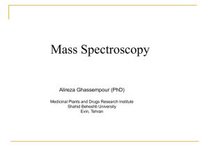 Magnetic-Sector Mass Spectrometry