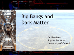 Big Bangs and Dark Matter