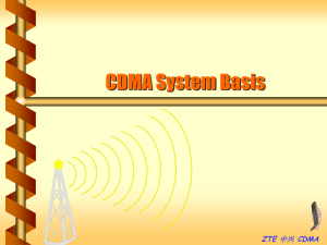 CDMA System Basis