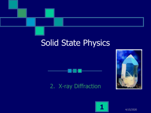 Solid State Physics