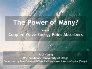 wave-energy - University of Otago