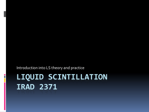 Liquid Scintillation