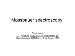 Mössbauer spectroscopy