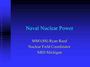 Naval Nuclear Power - Swartz Creek Community Schools