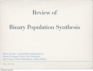 Review of Binary Population Synthesis