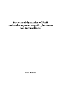 Structural dynamics of PAH molecules upon energetic photon or ion