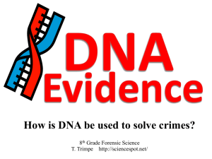 DNA Evidence (PPT)
