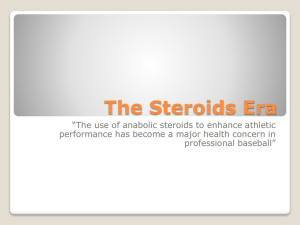 The Steroids Era
