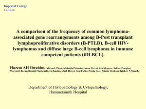 Biology of post-transplant lymphoproliferative disorders and other