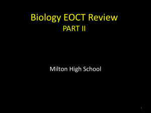 EOCT Practice Part 2 - Fulton County Schools