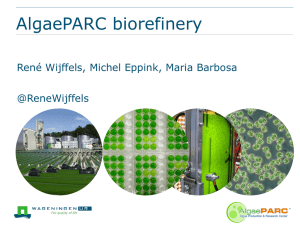 AlgaePARC Biorefinery