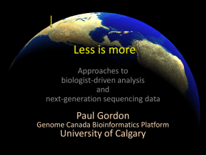 Big data: approaches to biologist