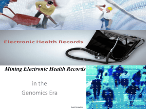 Electronic_Health_Records - Department of Computer Science