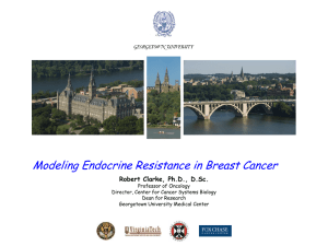 Modeling Endocrine Resistance in Breast Cancer