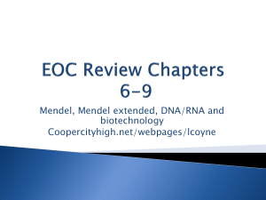 EOC Review Chapters6