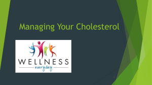 Cholesterol Presentation from 2/11/15