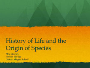 History of Life and Evolution ppt