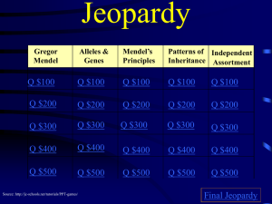 Jeopardy - Spring2012edu625