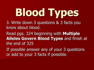blood type edit