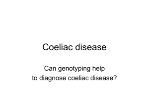 Coeliac disease Pr. J. Viala