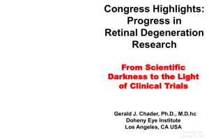 Proof of Principal, Medical Therapy and Clinical Trials