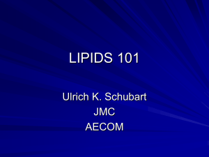 LIPIDS 101-schubart