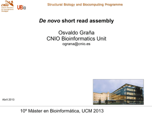 De novo short read assembly